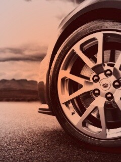 Колесо кадиллака обои