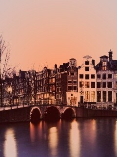 Европейский городок обои