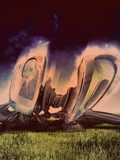 Нечто в поле обои