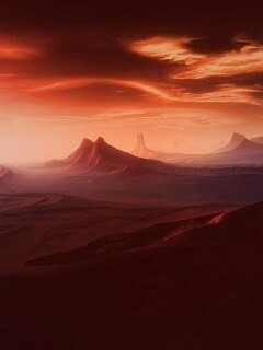 Инопланетный ландшафт обои