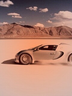 Бугатти в долине обои