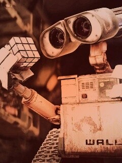 Валли и кубик Рубика обои