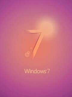 Сиреневый фон Windows 7 обои