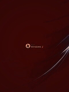 Темный фон Windows 7 обои