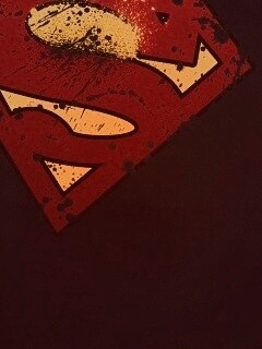 Потертый знак Супермена обои