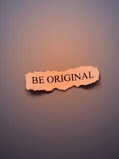 Будь оригинален обои