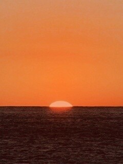 Идеальный закат обои