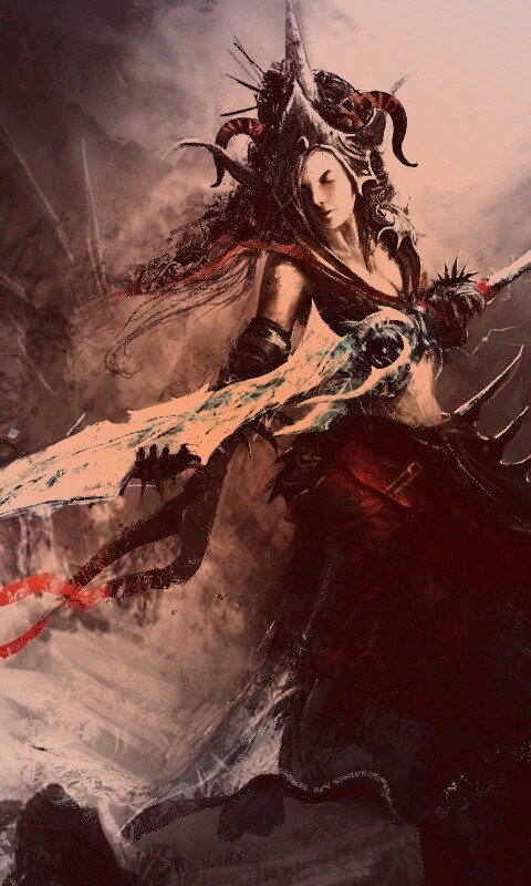 Злобная женщина обои