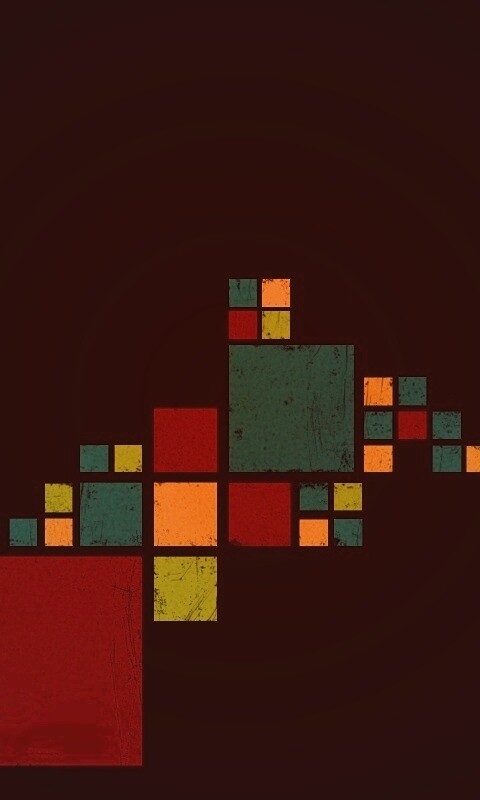 Цветные кубы обои