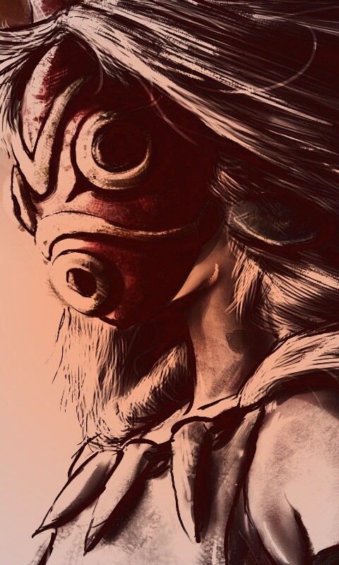 Страшная маска обои