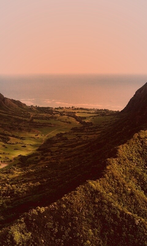 Горный хребет обои