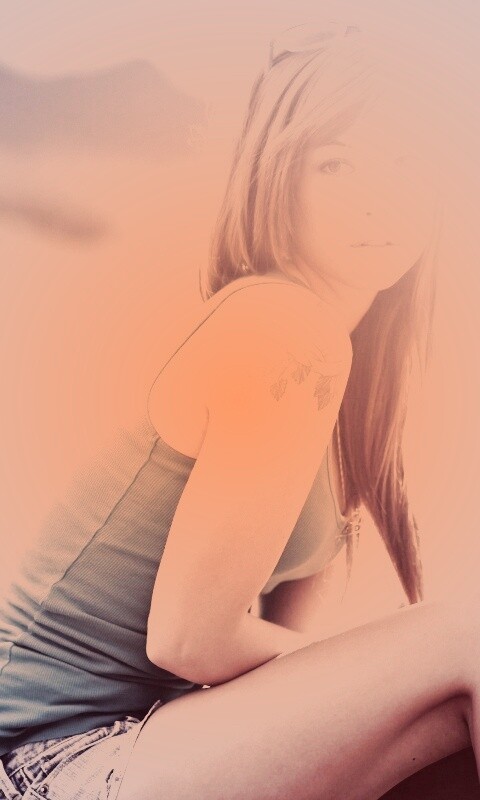 Синяя кофточка обои