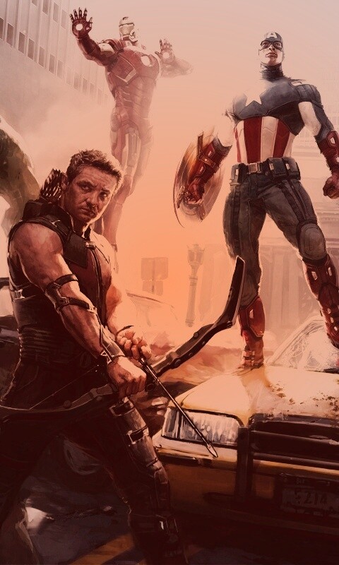 Арт к фильму Мстители обои