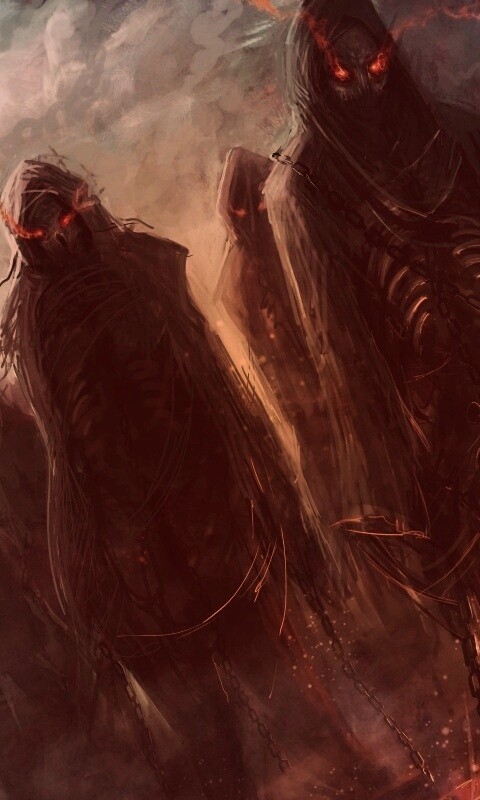 Посланники смерти обои