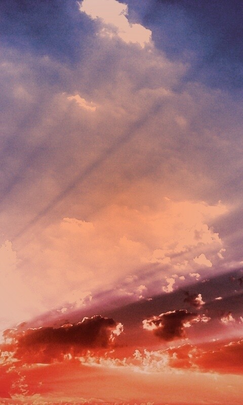 Красота восходящего солнца обои