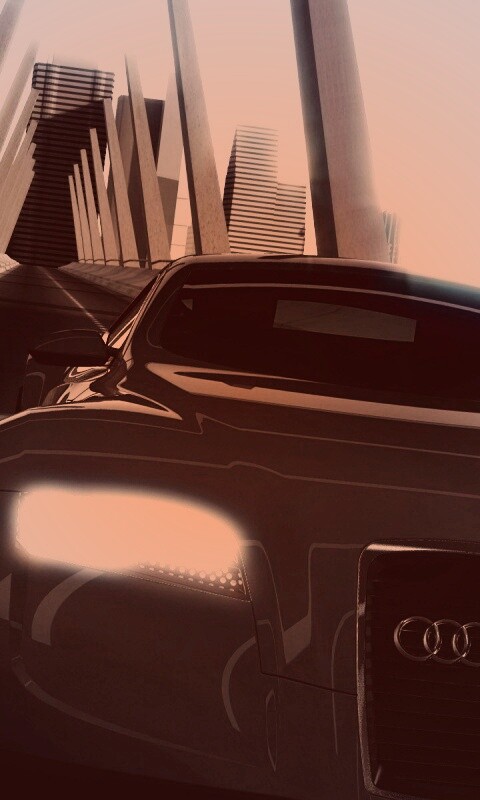 Концепт Audi-R Zero обои