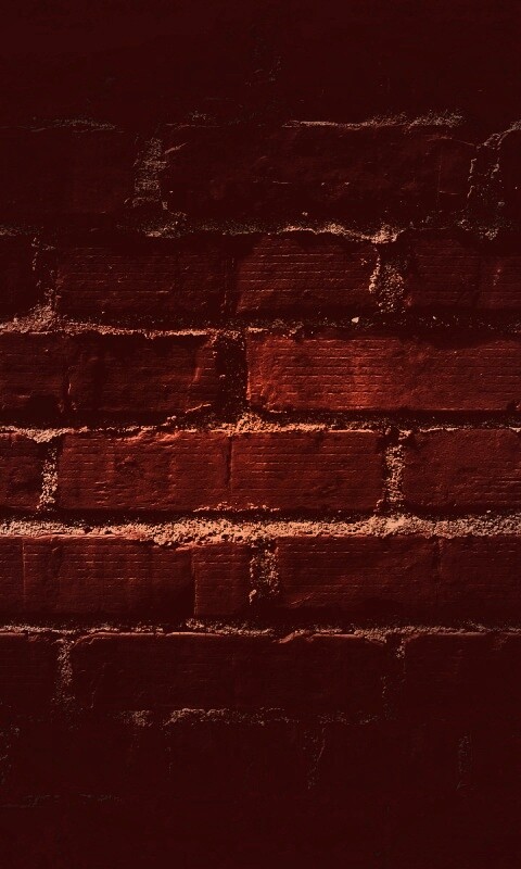 Затемненная кирпичная стена обои