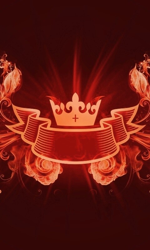 Пламенные цветы обои