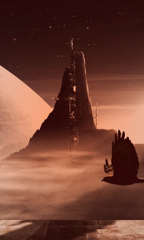 Город на другой планете обои