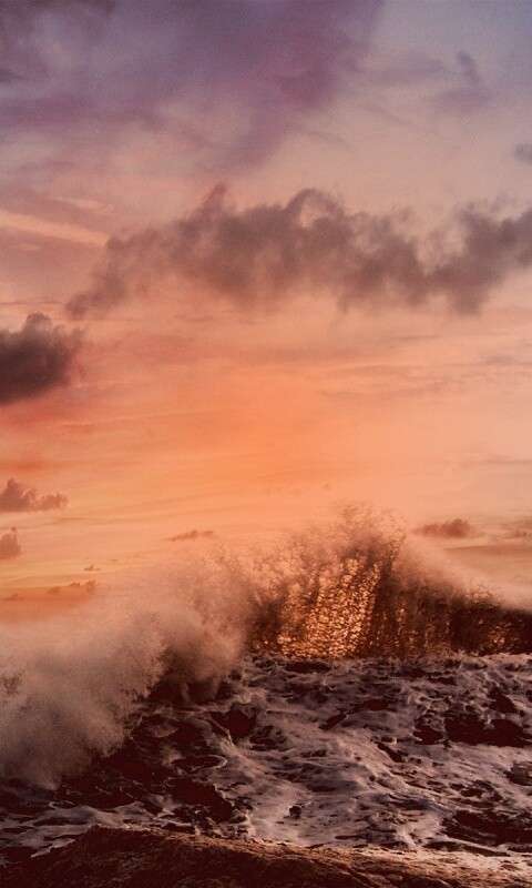 Бушующее море обои