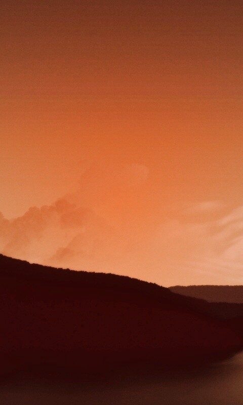 Желтое небо обои