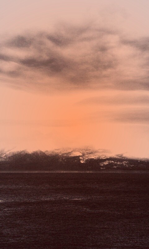 Горное побережье обои