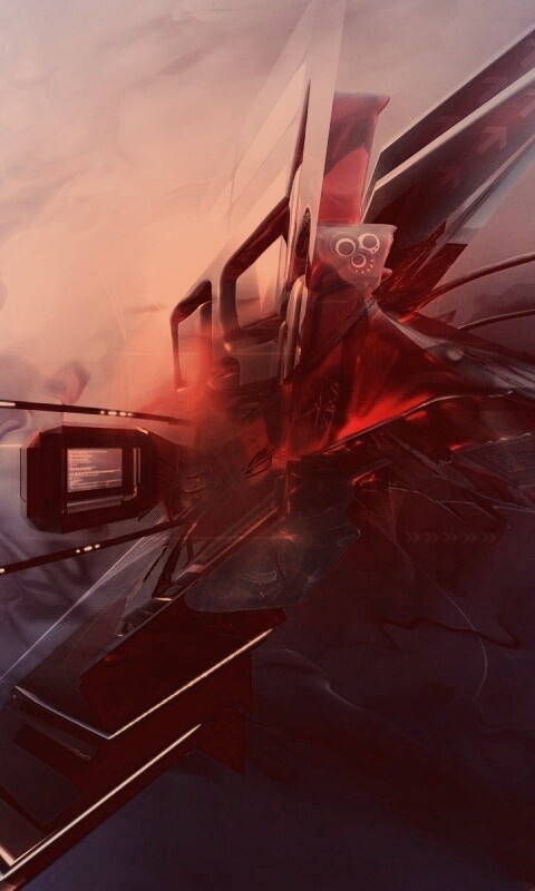 Технологичная абстракция обои