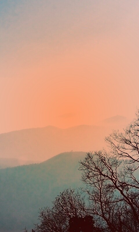 Голубые горы обои