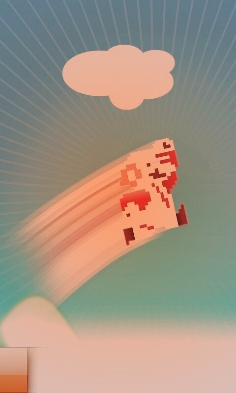 Прыжок Марио обои