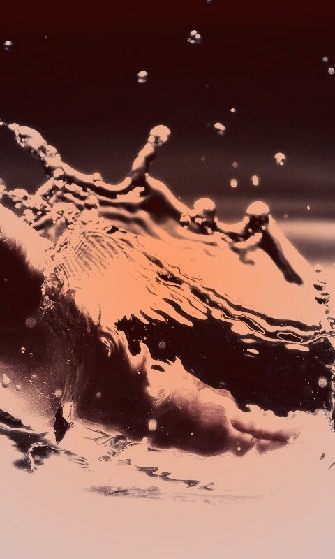 Палец в воде обои