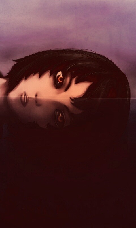 Девочка в воде обои