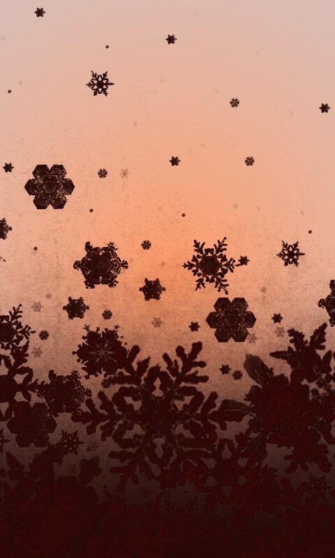 Черный снег обои