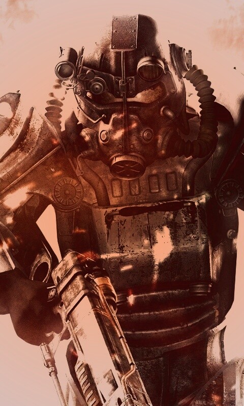 Солдат Братства Стали обои