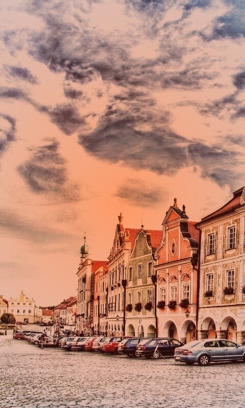 Домики в Чехии обои