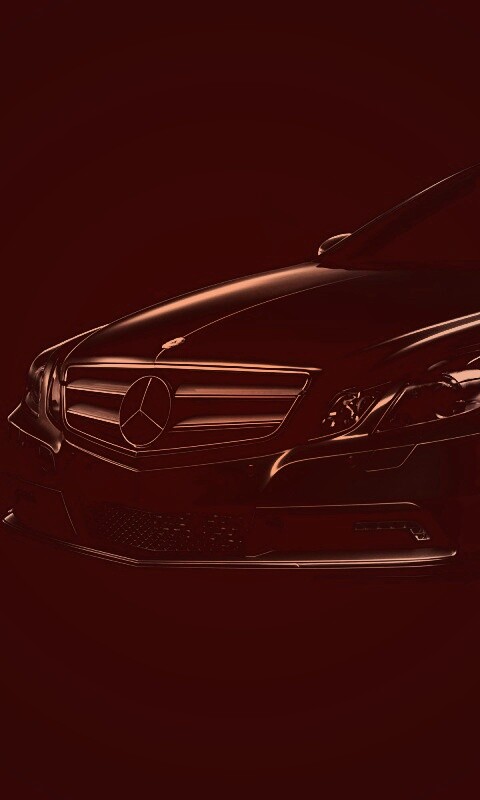 Черный Мерседес обои