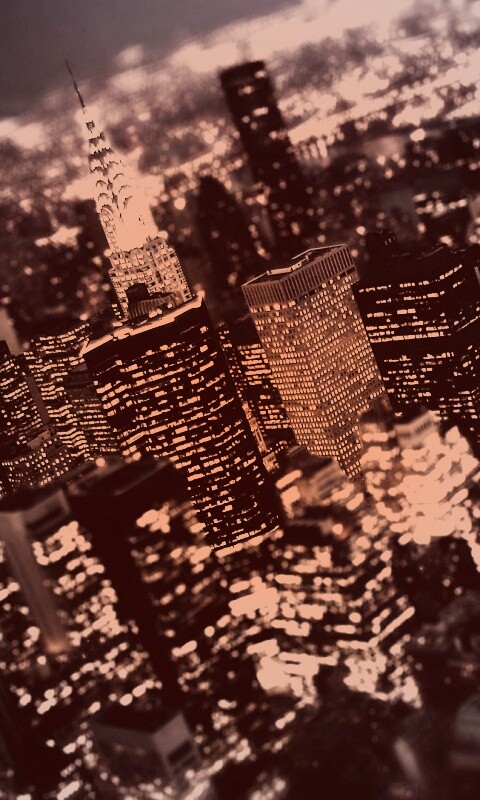 Ночной Нью-Йорк обои