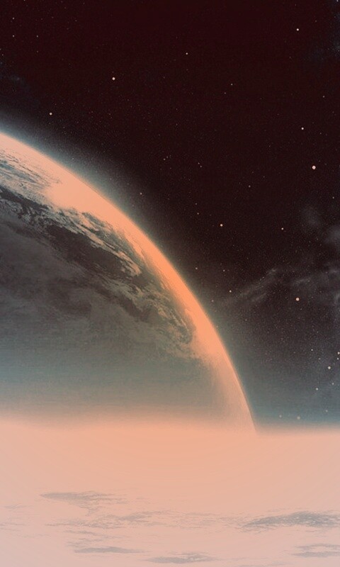 Планета за горизонтом обои