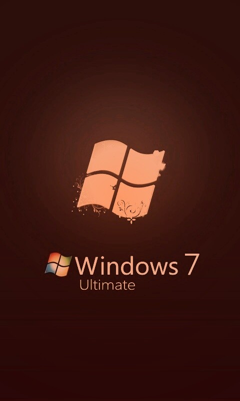 Логотип WIndows 7 Ultimate обои