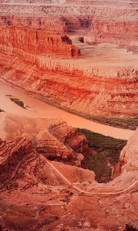 Красный каньон обои