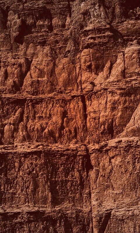 Скалистый обрыв обои