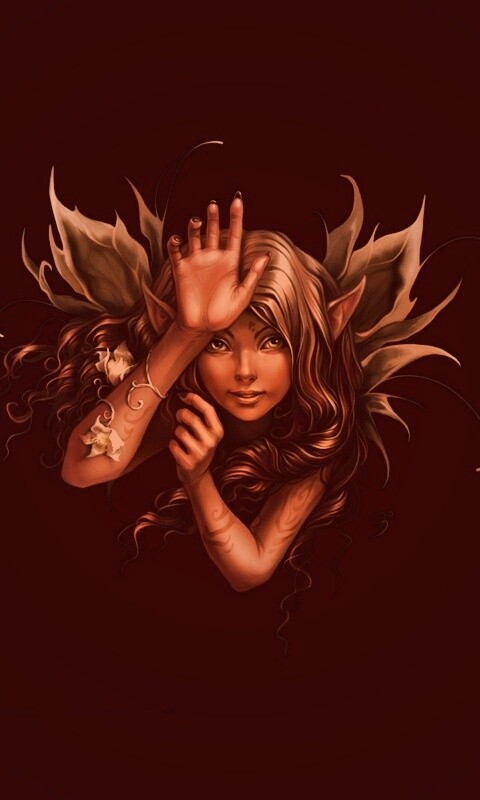 Лесная фея обои