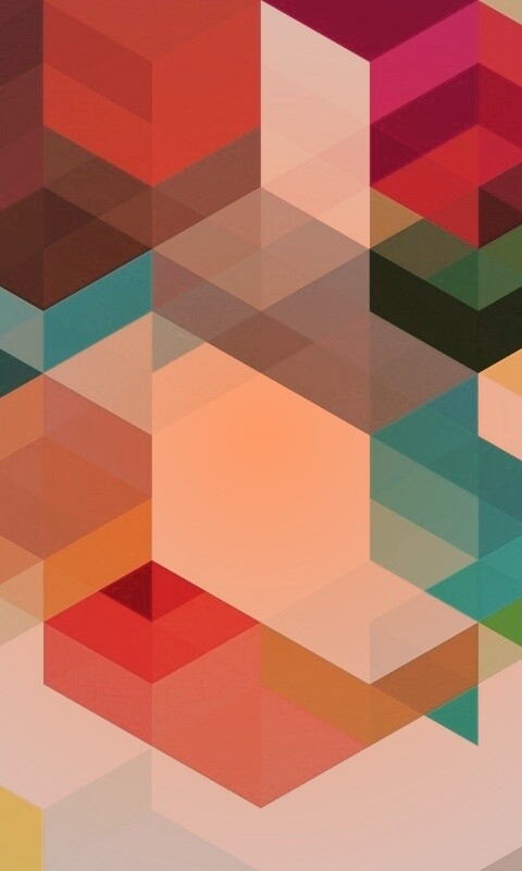 Разноцветные параллелограммы обои