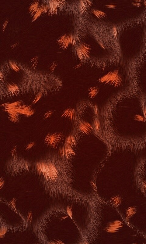 Льющийся волнами мех обои