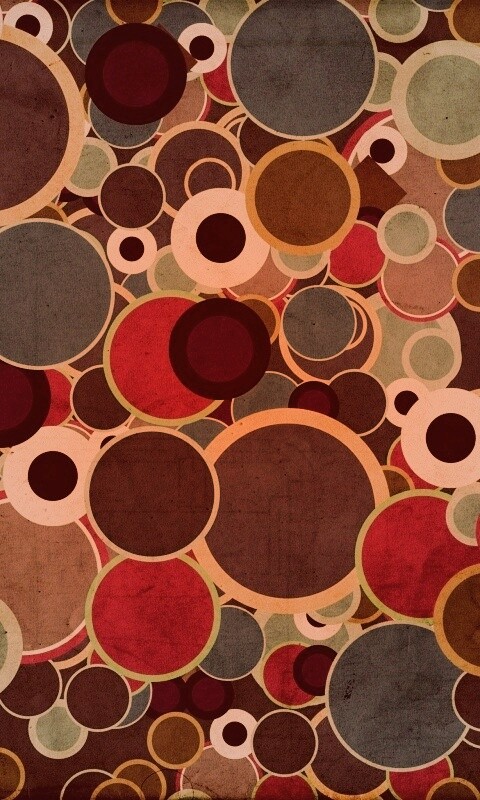 Цветные круги обои