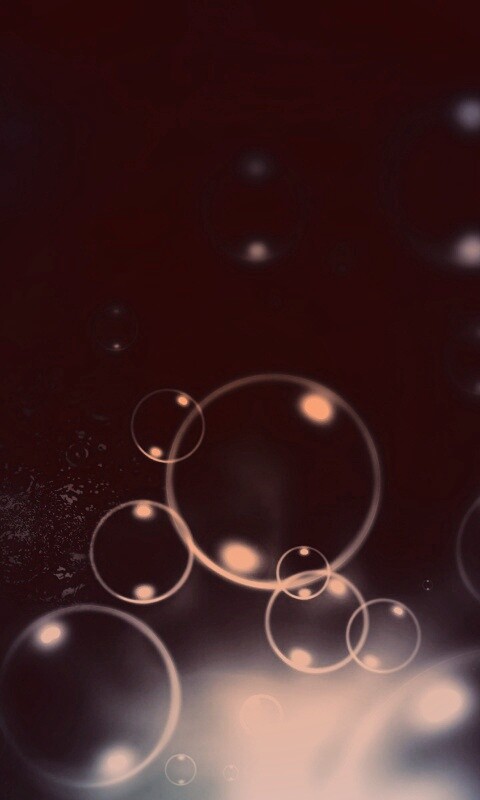 Пузыри в темной воде обои