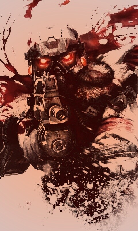 Боец в зимней форме обои