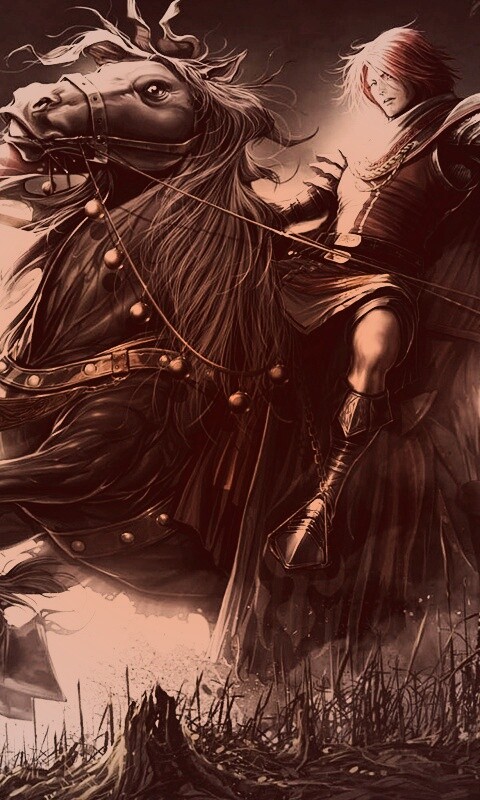 Рыцарь с копьем обои