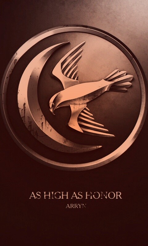 Металлический герб дома Аррен обои