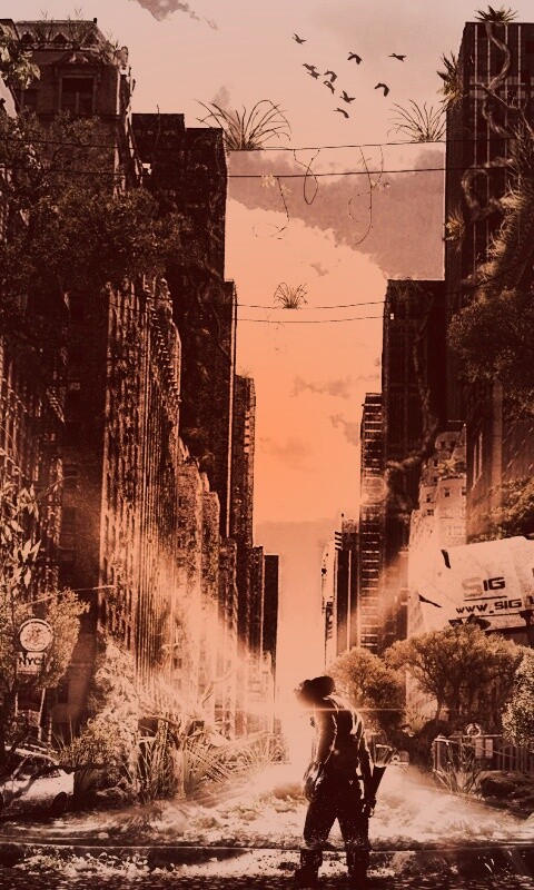 Постапокалиптический мир обои