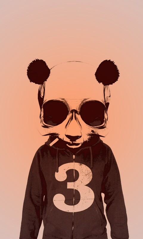 Гангста панда обои